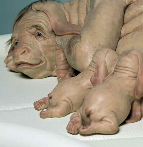 A arte desconcertante de Patricia Piccinini