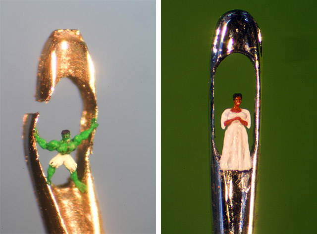 A arte microscpica de Willard Wigan 17