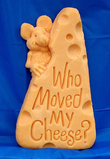 Arte em queijo