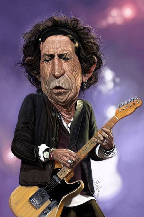 Caricaturas engraadas de famosos de Marco Calcinaro 13