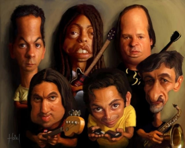 As caricaturas de Tiago Hoisel