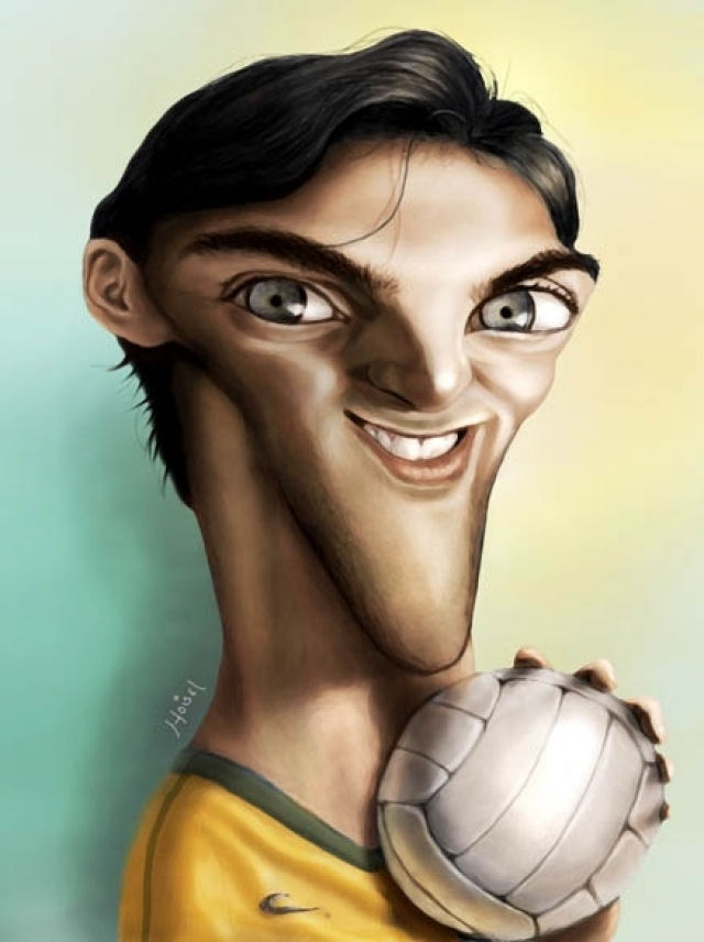 As caricaturas de Tiago Hoisel