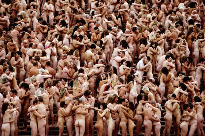 Os pelades de Spencer Tunick em 2010 11