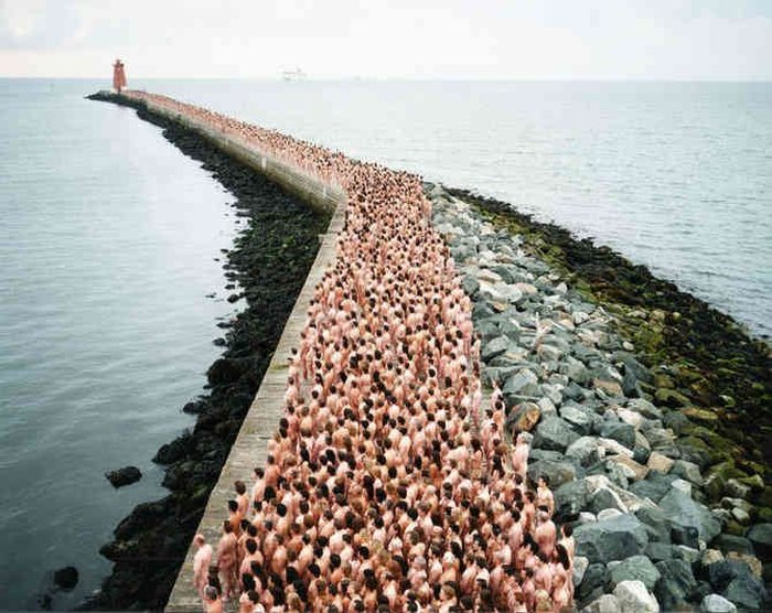 Os pelades de Spencer Tunick em 2010 26