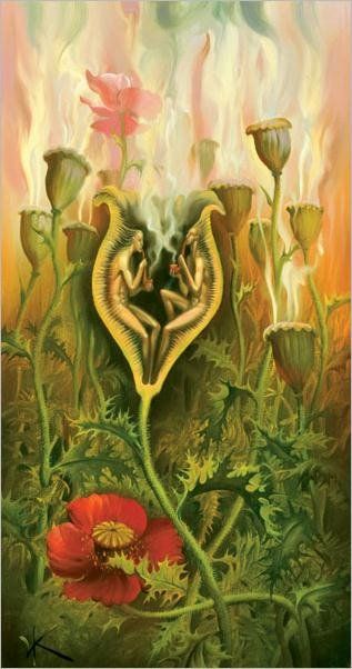 Arte de Vladimir Kush_Crianas do exdo 11