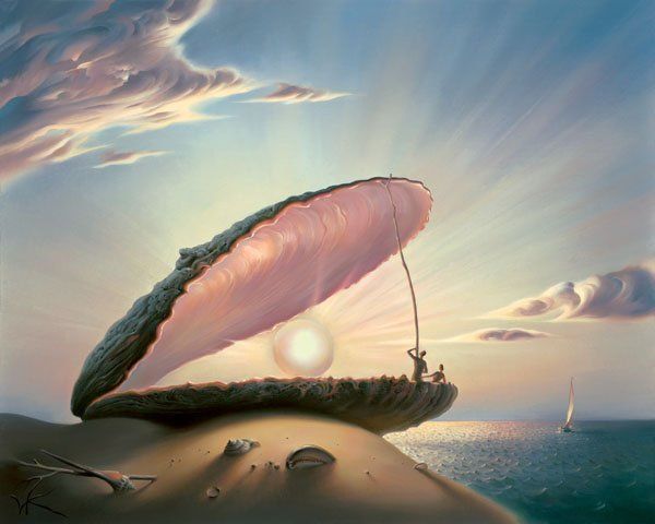 Arte de Vladimir Kush_Crianas do exdo 13