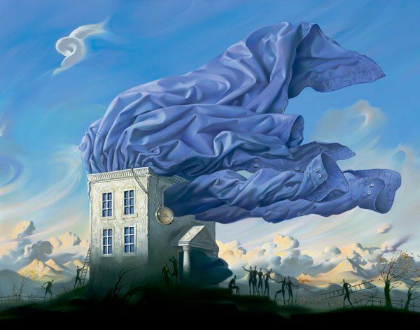 Arte de Vladimir Kush_Crianças do exôdo 23