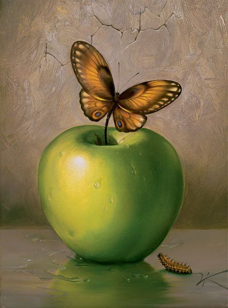 Arte de Vladimir Kush_Crianas do exdo 25