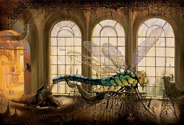 Arte de Vladimir Kush_Crianas do exdo 28