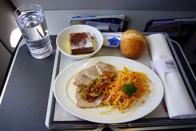 Comida de  avião