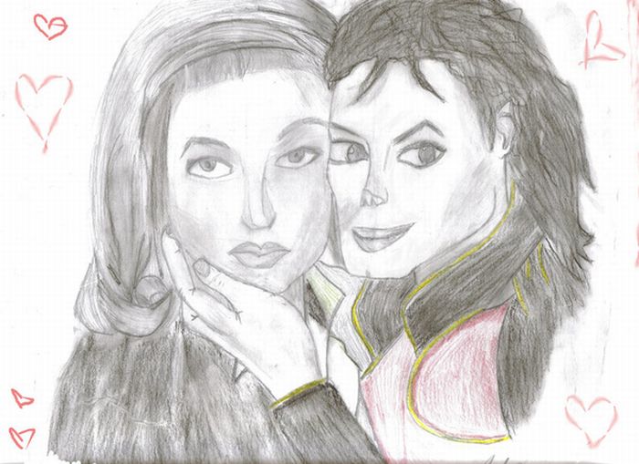 Assustadores desenhos em tributo a Michael Jackson