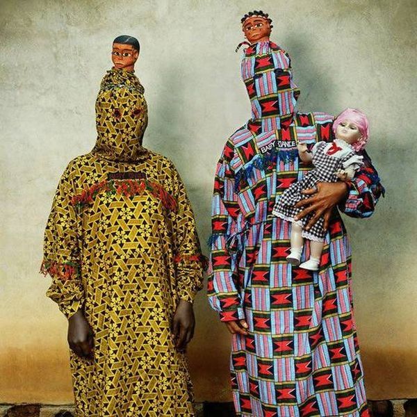 Trajes de cerimoniais africanos