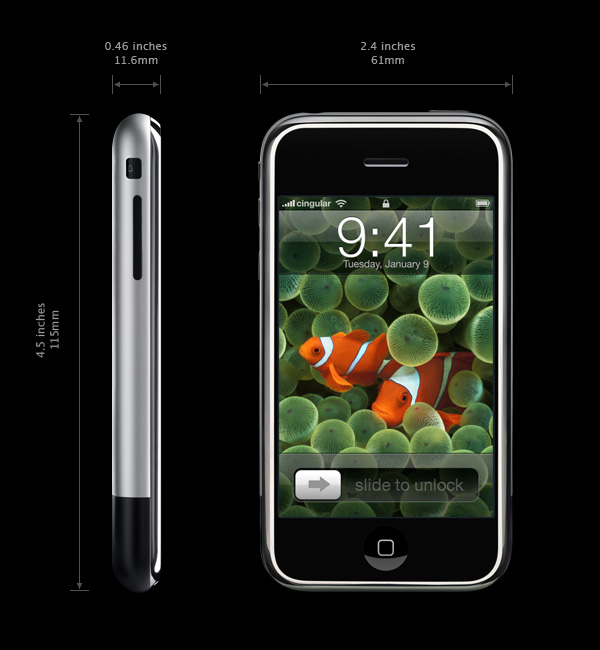 Evolução dos telefones móveis