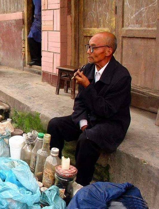 Medicina tradicional de rua na China