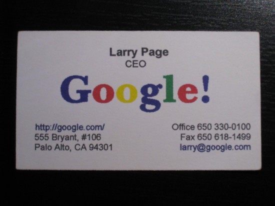 Cartao de visita de Larry Page.jpg
