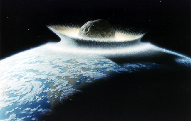 Impacto de asteroide conta a Terra