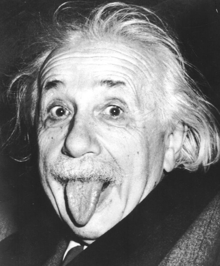 A histria da foto mais famosa de Einstein