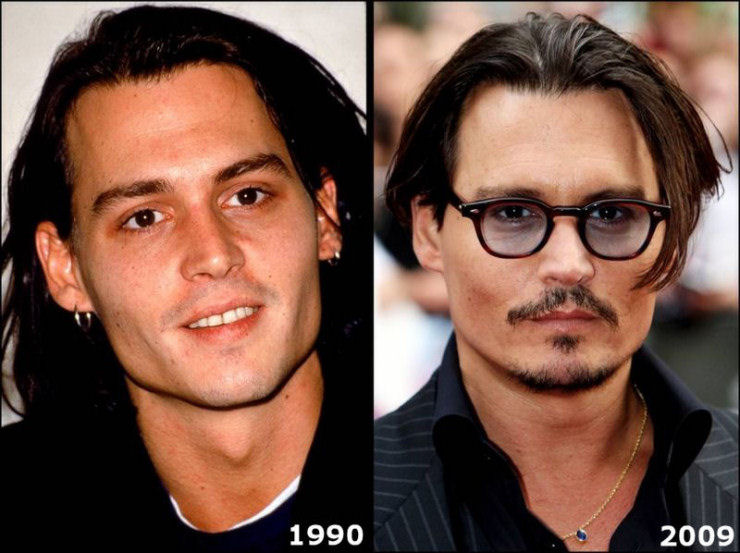 Johnny Depp, 46 anos.