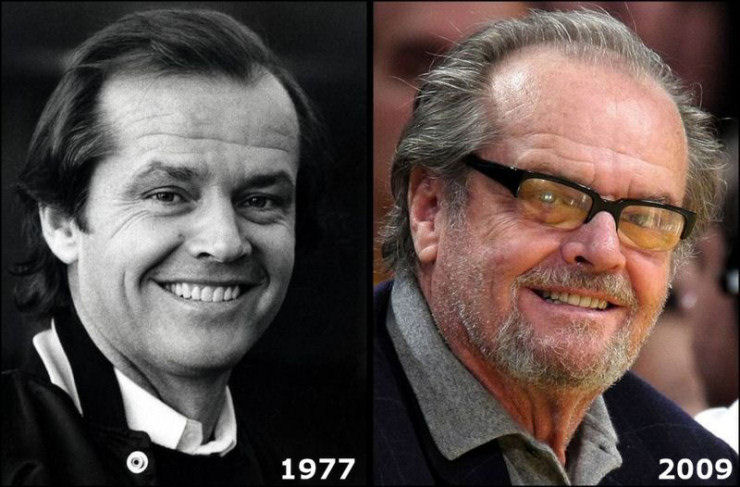 Jack Nicholson, 72 anos.