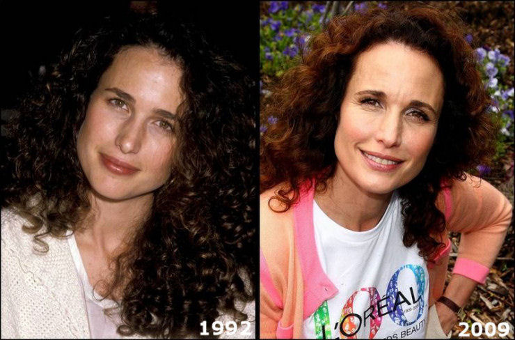 Andie MacDowell, 51 anos.