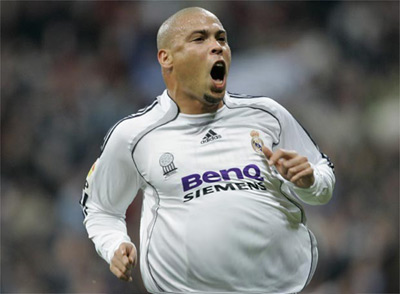 Ronaldo  escolhido como o jogador mais gordo da histria.