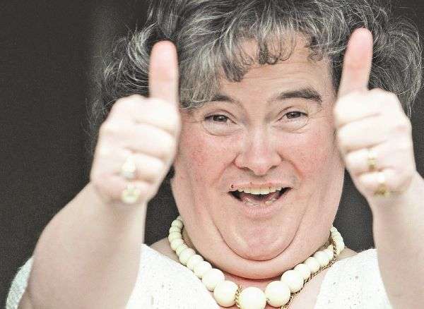 Susan Boyle, celebridade em um instante