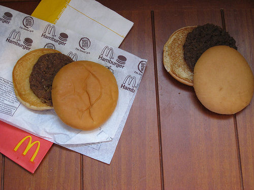 Hambrguer McDonald's que no apodrece