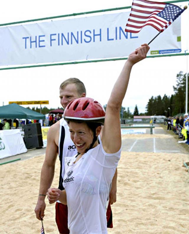 Corrida com a esposa nas costas 2009