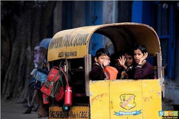 Transporte escolar na ndia