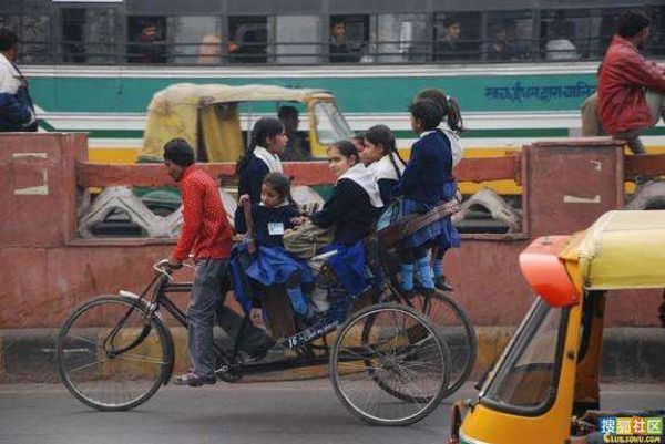 Transporte escolar na ndia