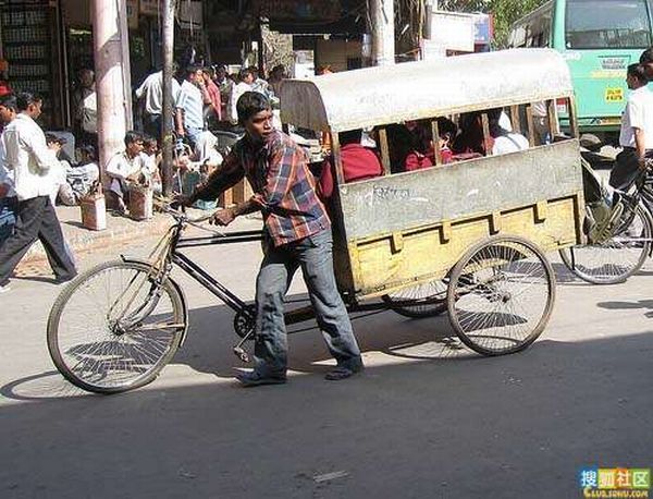 Transporte escolar na ndia