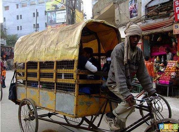 Transporte escolar na ndia