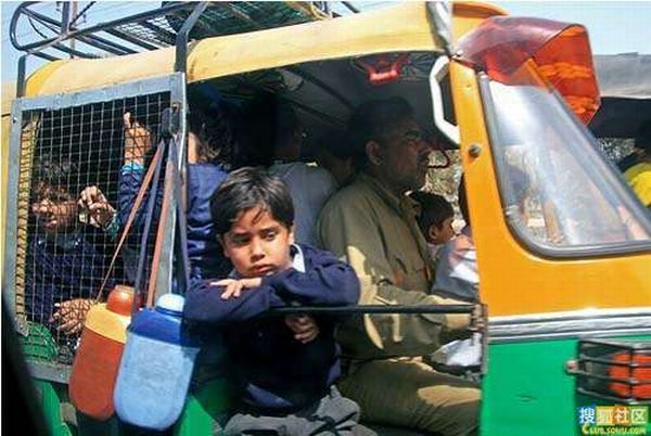 Transporte escolar na ndia