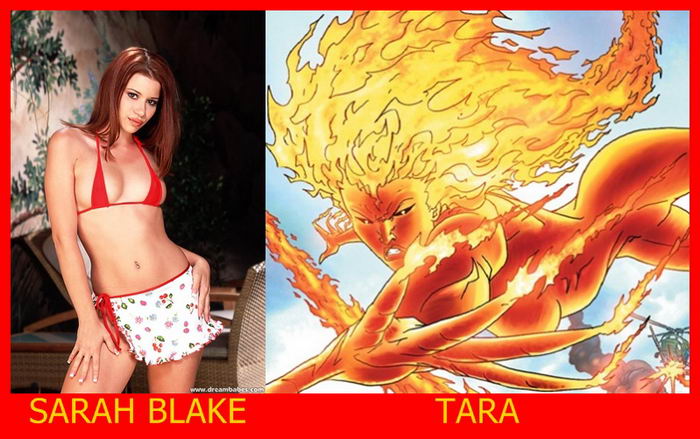 Atrizes pornô e gêmeas dos quadrinhos