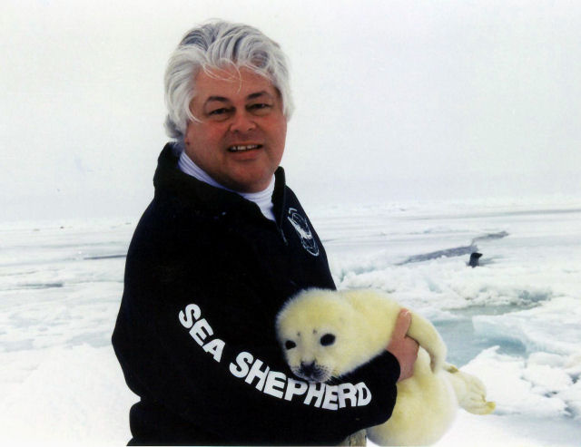 Paul Watson, um ativista verde que apregoa o uso da violncia