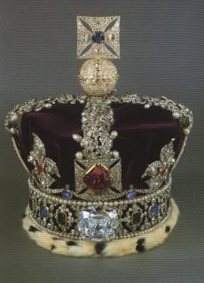 Cullinan II na coroa