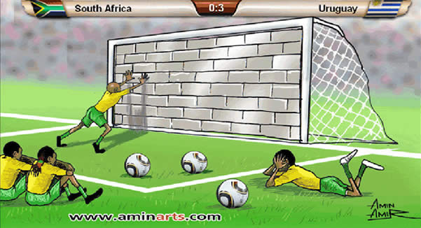 Caricaturas da Copa 2010