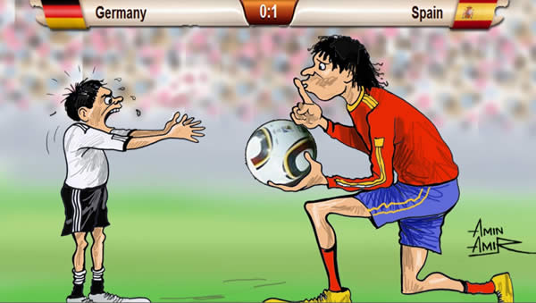 Caricaturas da Copa 2010