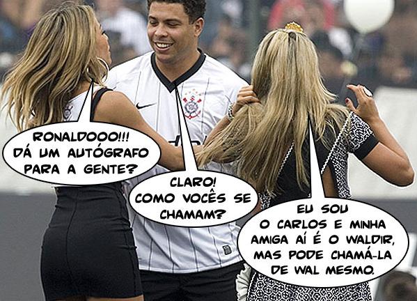 Ronaldo, o piada pronta