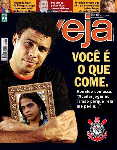 Ronaldo, o piada pronta