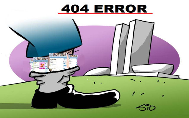 Escolha da Pgina 404 do MDig