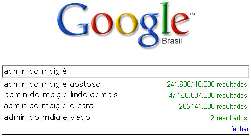 As sugestes na busca do Google 