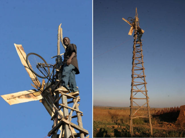 A histria do garoto que construia moinhos de ventos