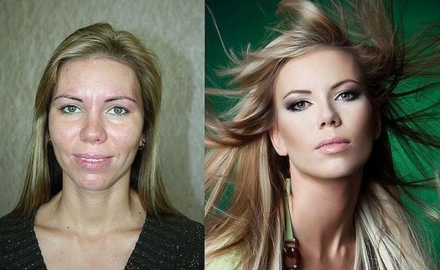 Mais uma sesso de maquiagem, antes e depois 04