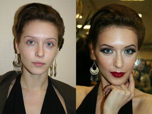Mais uma sesso de maquiagem, antes e depois 06