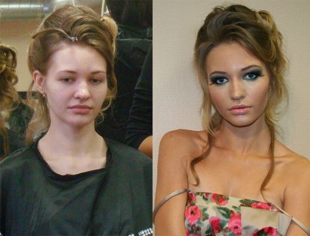 Mais uma sesso de maquiagem, antes e depois 07