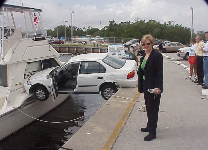 Mulher no volante