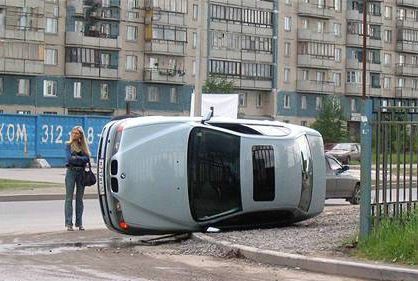 Mulher no volante