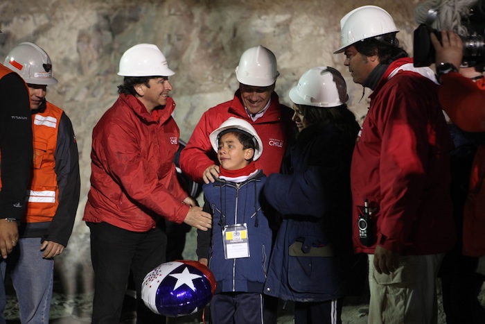Resgate dos mineiros na mina San José