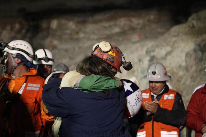 Resgate dos mineiros na mina San José